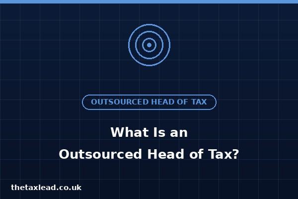 What is an Outsourced Head of Tax — the complete guide