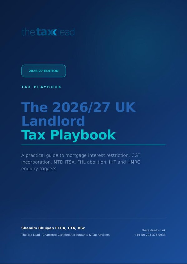 UK Landlord Tax Playbook 2026/27